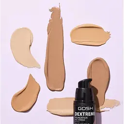 Тональна основа Gosh Dextreme Full Coverage Foundation відтінок 004 (Natural) 30 мл - мініатюра 4