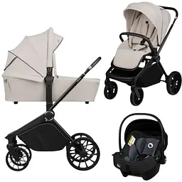 Коляска універсальна Lionelo Mika Plus 3 в 1 beige sand (LO-MIKA PLUS 3IN1 BEIGE SAND) - мініатюра 15