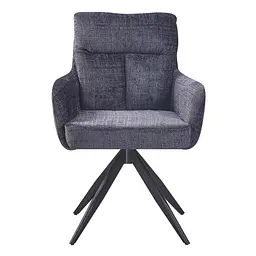 Стілець Avanti LEO Chenille Dark Grey - мініатюра 2