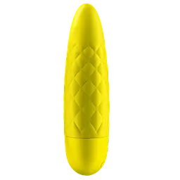 Вібратор для клітора Satisfyer Ultra Power Bullet 5, 10 см (жовтий) - мініатюра 4