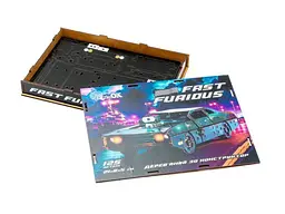 Дерев'яний 3D конструктор Fast Furious, Puzzleоk (Puz-62519), 125 дет. (чорна) - мініатюра 5
