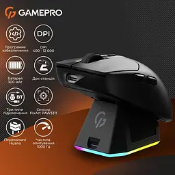 Миша GamePro Genesis Airmaster (GM167B) - мініатюра 9