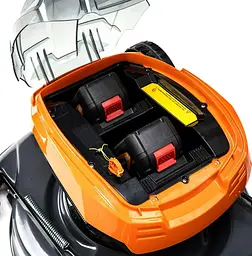 Газонокосарка акумуляторна GTM BLM48-SP+2 АКБ і ЗП + Триммер акумуляторний (кущоріз) GTM BC36/340BL (BLM48-SP+BC36/340BL_PROMO) - мініатюра 6