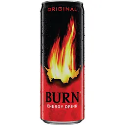 Напій енергетичний безалкогольний Burn Original з/б 250 мл