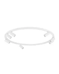 Люстра Nowodvorski 11945 Fourty Round GU10 R35 7x10W IP20 біла - мініатюра 3