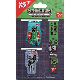 Набір закладинок магнітних Yes Minecraft 30 шт. (708347) - мініатюра 2