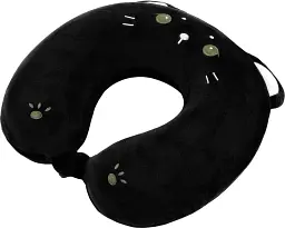Подушка для шиї Ardesto Travel Black Cat 30х30 см чорна (ART3033NEP) - мініатюра 3