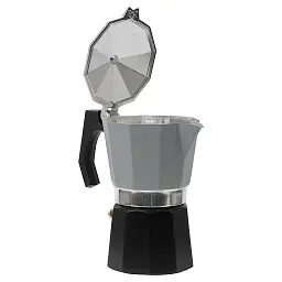 Кавоварка гейзерна Bo-Camp Hillingdon 6-cups Grey/Black сіра (2200520) - мініатюра 9