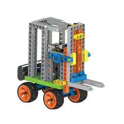 Конструктор Zephyr Blix Rack and Pinion поліпропіленовий розвивальний з моторчиком 150 елементів 6 моделей - мініатюра 2
