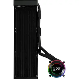 СВО Lian Li HydroShift II LCD-C 360 FANLESS Black (G89.GHS2LCD36B.00) - мініатюра 2