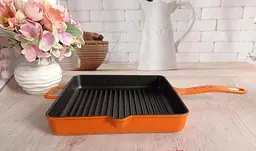 Сковорода-гриль чавунна O.M.S. Collection 3265-25 см 2,1 л Orange - мініатюра 2