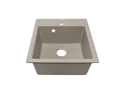 Кухонна мийка Adamant Brick 460x515x200 Sand сахара 000000465, Sand - мініатюра 2