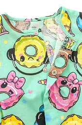 Пісочник для дівчинки з пов'язкою Donuts з котонового полотна - мініатюра 2