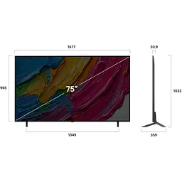 Телевізор LG AI 80 75" QNED Ultra HD 4K (75QNED80A3A) EU [164612] - мініатюра 4