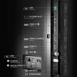 Телевізор Hisense 65U7Q Pro 65` Mini-LED 4K (20016218) EU [174954] - мініатюра 7