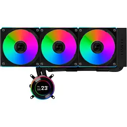 СВО Lian Li HydroShift II LCD-C 360CL Black (G89.GHS2LCD36RB.00) - мініатюра 1