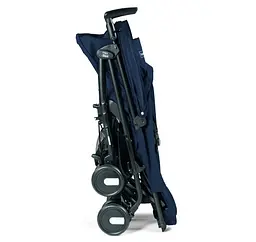 Прогулянкова коляска Peg-Perego Pliko Mini Classico Class Navy, темно-синій (IPKR280000SU41) - мініатюра 4