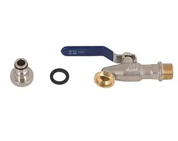 Кран кульовий для поливу Thermo Alliance Standart 1/2" З ручка-важіль SD140W15 - мініатюра 3