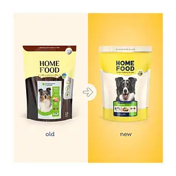 Сухий корм для собак Home Food Adult Medium/Maxi For active adult and junior dogs з ягням та рисом 300 г (4820290090279) - мініатюра 2