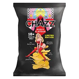 Чіпси Chazz Pussy Flavour Limited Edition 18+ 90 г