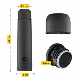 Термос Mountain Goat 1 л Black (P-5907739315762) - мініатюра 11