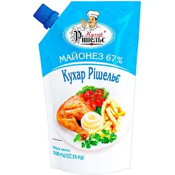 Майонез 67% Кухар Рішельє 500 г