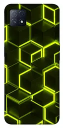 Чохол Demsky Neon hexagon для Oppo A72 5G / A73 5G