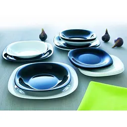 Тарілка десертна Luminarc Carine Black (6331299) - мініатюра 2