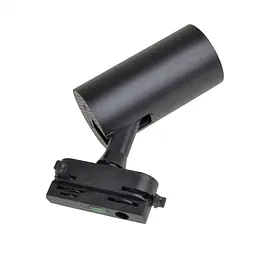Світильник трековий поворотний LED KW-225/12W WW BK Brille 33-047 - мініатюра 6