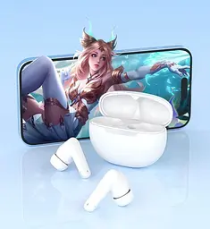 Навушники Langsdom бездротові TN17 з шумоподавленням Bluetooth 5.4 та мікрофоном ігрові вакуумні TWS для телефону - мініатюра 7