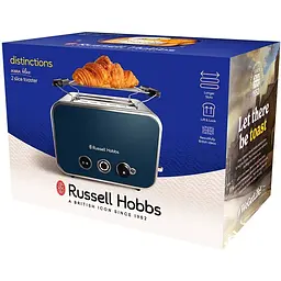 Тостер Russell Hobbs Distinctions 2-Slice 1670 Вт синій (26431-56) - мініатюра 5