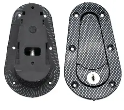 Замок Капота спортивний AeroCatch з Ключями Карбоновий - мініатюра 2