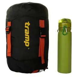 Спальний мішок Tramp Fjord Long Orange/Grey L (UTRS-049L-L) - мініатюра 12