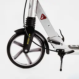 Самокат Best Scooter 80-105х46.5х13.6 см Срібний 000248242 - мініатюра 4