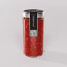 Ікра "Кіжуч" CapsFood імітована в Банці 500 г