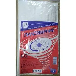 Мішки для пилососу LG Storm Extra, Turbo Storm, Слон L-07 C-3 (5 штук в упаковці) 5231FI2024H - мініатюра 9