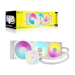 Система рідинного охолодження Corsair iCUE LINK TITAN 360 RX RGB White (CW-9061021-WW) - мініатюра 6