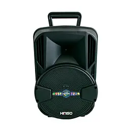 Музична колонка блютуз з Kimiso KS-M1 FM колонка з підсвіткою і мікрофоном, Hi-Fi радіоколодка (ST) - мініатюра 5