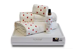 Подарунковий набір рушників з парфумом Lovely La Maison pbe0051106 - мініатюра 3