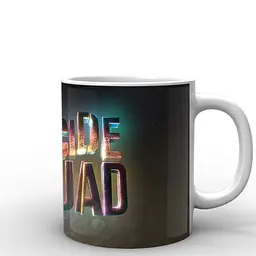 Кухоль GeekLand Загін Самогубців Suicide Squad напис SS.02.002 330 мл білий - мініатюра 3