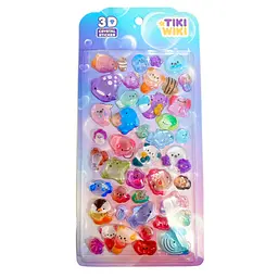Набір 3D-наліпок Тікі океан S2 Tiki Wiki 25ESE009-04 серії Crystal