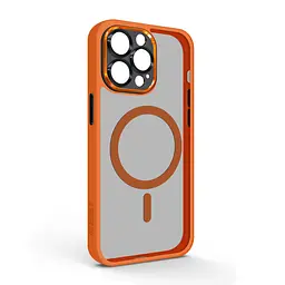 Чохол ArmorStandart Unit MagSafe SE для Apple iPhone 13 Pro Max Orange Black (ARM75378)