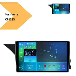 Універсальна магнітола K7862S-9'' QLED-DSP з carplay 4+64+4G sim 8 Core Android 12 RGB (43336-K7862S-9''_6906) - мініатюра 3