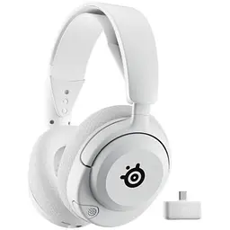 Навушники ігрові з мікрофоном SteelSeries Arctis Nova 5P (61674) білі