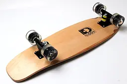 Пенні борд скейтборд 55 х 15 см ABEC-9 "Canada" чорні колеса, що світяться - мініатюра 2