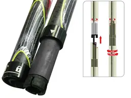 Палиці для скандинавської ходьби Gabel Cobra Re-Volution 3S (7008351300000) - мініатюра 6