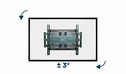 Кронштейн Gembird WM-80ST-01 (VESA600х400) - мініатюра 5