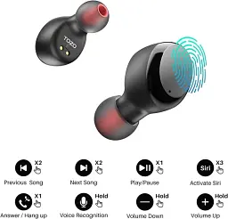 Бездротові навушники TOZO T6 Bluetooth 5.3 Premium Deep Bass. Вологозахист - мініатюра 7
