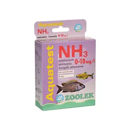 Тест вмісту амонію - аміаку (NH3/NH4+) Zoolek Aquatest NH3 (1050)