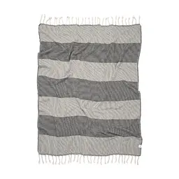 Плед Lotus Home - Albury natural grey 130x170 - мініатюра 4
